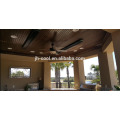 Infrared wall and ceiling panel heater for pergola with speaker